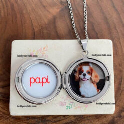 Hediye ve Takı 20 Yuvarlak Kapaklı İçi Açılan Kolye